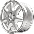 Jante Aluminum Silver Wheel - 16 in. X 7 in., 5 x 112 mm Bolt Pattern, Sold Individually