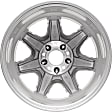 Jante Aluminum Silver Wheel - 16 in. X 7 in., 5 x 112 mm Bolt Pattern, Sold Individually