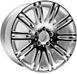 ALY65432U10N Front only for RWD, Front or Rear for AWD - Aluminum Silver Wheel - 18 in. X 8.5 in., 5 x 112 mm Bolt Pattern