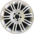ALY65432U20N Front only for RWD, Front or Rear for AWD - Aluminum Silver Wheel - 18 in. X 8.5 in., 5 x 112 mm Bolt Pattern