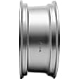 ALY68799U20N Jante Aluminum Silver Wheel - 17 in. X 7 in., 5 x 100 mm Bolt Pattern, Sold Individually