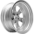 ALY69495U20N Jante Aluminum Silver Wheel - 16 in. X 6.5 in., 5 x 4.5 in. Bolt Pattern, Sold Individually