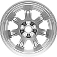 ALY69495U20N Jante Aluminum Silver Wheel - 16 in. X 6.5 in., 5 x 4.5 in. Bolt Pattern, Sold Individually