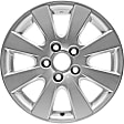 ALY69496U20N Jante Aluminum Silver Wheel - 16 in. X 6.5 in., 5 x 4.5 in. Bolt Pattern, Sold Individually
