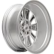 ALY69548U10N Jante Aluminum Silver Wheel - 19 in. X 7.5 in., 5 x 4.5 in. Bolt Pattern, Sold Individually