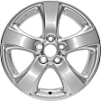 2013 Toyota Sienna - Aluminum Silver Wheel, 17 in. x 7 in., 5 x 4.5 in. Bolt Pattern