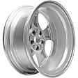 2013 Toyota Sienna - Aluminum Silver Wheel, 17 in. x 7 in., 5 x 4.5 in. Bolt Pattern
