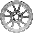 ALY69600U20N Jante Aluminum Silver Wheel - 16 in. X 6.5 in., 5 x 115 mm Bolt Pattern, Sold Individually