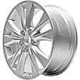 ALY69628U20N Jante Aluminum Silver Wheel - 18 in. X 7.5 in., 5 x 114 mm Bolt Pattern, Sold Individually