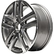 2005 Volkswagen Jetta - Aluminum Gray Wheel, 16 in. x 6.5 in., 5 x 112 mm Bolt Pattern
