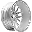 2013 Volkswagen Jetta - Aluminum ALLOY WHEEL, 17 X 7, 14 SPOKE, ALL PAINTED SILVER (NEW REPLICA); TYPE 5; Bolt Pattern: 5 on 112MM; OE: 1K0601025AN8Z8,1K0601025AN, 17 in. x 7 in., 5 x 112 mm Bolt Pattern