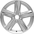 2015 Volkswagen Passat - Aluminum Silver Wheel, OE: 561-601-025-A-8Z8, 17 in. x 7 in., 5 x 112 mm Bolt Pattern