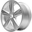 2015 Volkswagen Passat - Aluminum Silver Wheel, OE: 561-601-025-A-8Z8, 17 in. x 7 in., 5 x 112 mm Bolt Pattern