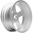 2015 Volkswagen Passat - Aluminum Silver Wheel, OE: 561-601-025-A-8Z8, 17 in. x 7 in., 5 x 112 mm Bolt Pattern