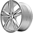 ALY69929U20N Jante Aluminum Silver Wheel - 18 in. X 8 in., 5 x 112 mm Bolt Pattern, Sold Individually