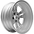 ALY70802U20N Jante Aluminum Silver Wheel - 16 in. X 6.5 in., 5 x 115 mm Bolt Pattern, Sold Individually
