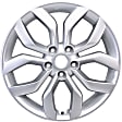 ALY70814U20N Jante Aluminum Silver Wheel - 18 in. X 7.5 in., 5 x 115 mm Bolt Pattern, Sold Individually