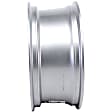 ALY70814U20N Jante Aluminum Silver Wheel - 18 in. X 7.5 in., 5 x 115 mm Bolt Pattern, Sold Individually