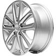 ALY70859U20N Jante Aluminum Silver Wheel - 16 in. X 6.5 in., 5 x 115 mm Bolt Pattern, Sold Individually