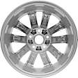 ALY70859U20N Jante Aluminum Silver Wheel - 16 in. X 6.5 in., 5 x 115 mm Bolt Pattern, Sold Individually