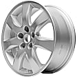 ALY74632U20N Jante Aluminum Silver Wheel - 17 in. X 7 in., 5 x 115 mm Bolt Pattern, Sold Individually