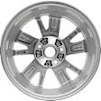 2016 Kia Optima - Aluminum Wheel, silver; Painted; 16x6.5; Bolt Circle: 5 on 115mm; 10 Spoke, 16 in. x 6.5 in., 5 x 115 mm Bolt Pattern
