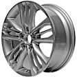 2016 Toyota Camry - Aluminum Gray Wheel, 17 in. x 7 in., 5 x 4.5 in. Bolt Pattern
