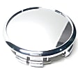 2008 Toyota Yaris - Wheel Center Cap, Chrome Finish, 2.25in. Diameter; For 15; 16; 17in. Wheel; Blank Aftermarket Center Cap, Sold Individually