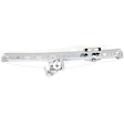 Rear, Driver Side Power Window Regulator, Without Motor