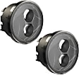JW Speaker 0346493 Jeep JK LED Turn Signal Lights, DOT Compliant, Clear Lens, Set of 2