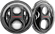 JW Speaker 0553973 Jeep JK LED Headlights, Carbon Fiber Bezel, Model 8700 Evolution J2 Series, DOT Compliant, Set of 2