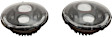 JW Speaker 0554543 Jeep JK LED Headlights, Black Bezel, Model 8700 Evolution J2 Series, DOT Compliant, Set of 2
