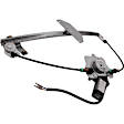 Front, Driver Side Power Window Regulator, With Motor