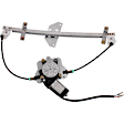 Front, Driver Side Power Window Regulator, With Motor