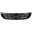 Grille Assembly, Chrome Shell with Painted Black Insert