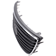 Grille Assembly, Chrome Shell with Painted Black Insert