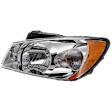 2006 Kia Spectra - Driver Side Halogen Headlight, With bulb(s), OE Replacement