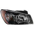 Passenger Side Headlight, with Bulb, Halogen, Clear Lens
