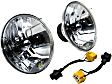 2007 Jeep Wrangler Unlimited X 6 Cyl 3.8L - Driver and Passenger Side Halogen Headlight, With bulb(s), Clear Lens, H4 Performance Series