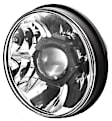 42342 Driver and Passenger Side LED Headlight, With bulb(s), Clear Lens, Black Interior, Gravity Series