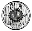 42342 Driver and Passenger Side LED Headlight, With bulb(s), Clear Lens, Black Interior, Gravity Series
