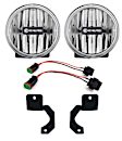 504 Front, Driver and Passenger Side LED Fog Light, With bulb(s), Gravity Series