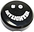 5200 Offroad Light Cover - Black and White, Plastic, Universal, Sold individually