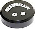 5200 Offroad Light Cover - Black and White, Plastic, Universal, Sold individually