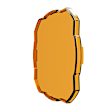 5327 Fog Light Cover, Amber