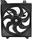 Radiator Fan - Driver Side Fan Blade, Motor and Shroud, 4 Cyl., 1.6L Engine