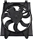 Radiator Fan - Passenger Side Fan Blade, Motor and Shroud