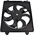 Radiator Fan - Passenger Side Fan Blade, Motor and Shroud