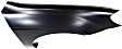 Front, Passenger Side Fender, Without Molding Holes, CAPA CERTIFIED