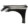 Front, Driver Side Fender, Without Molding Holes